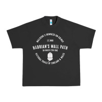 Pigment Black hadrians wall path england wales hikes tank top Urban Heavy Tee - linhVisuals