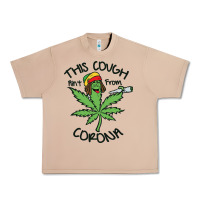 Burro Funny Weed Leaf Urban Heavy Tee - linhVisuals