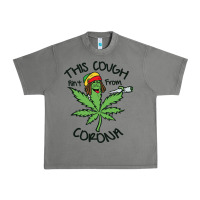 Tornado Funny Weed Leaf Urban Heavy Tee - linhVisuals