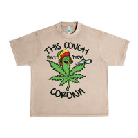 French Oak Funny Weed Leaf Urban Heavy Tee - linhVisuals