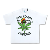 Funny Weed Leaf Urban Heavy Tee | Teevron