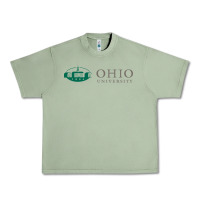 Oil Green The ohio university Urban Heavy Tee - linhVisuals