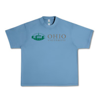 Pebble Blue The ohio university Urban Heavy Tee - linhVisuals
