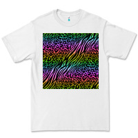 White neon glitter safari seamless pattern Premium Tee - BundleAndBundleShop