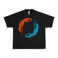 Black spirit of the north Urban Heavy Tee - linhVisuals