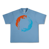 Pebble Blue spirit of the north Urban Heavy Tee - linhVisuals