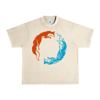 Sandshell spirit of the north Urban Heavy Tee - linhVisuals