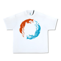 White spirit of the north Urban Heavy Tee - linhVisuals