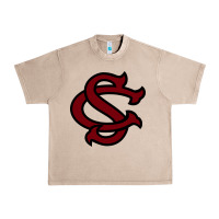 French Oak usc baseball Urban Heavy Tee - linhVisuals