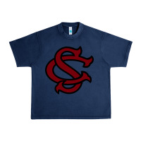 Navy usc baseball Urban Heavy Tee - linhVisuals
