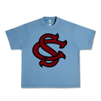 Pebble Blue usc baseball Urban Heavy Tee - linhVisuals