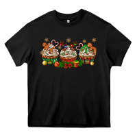 Black christmas cupcake with gingerbreads bbs Heavy Core Tee - BundleAndBundleShop