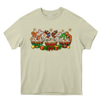 Mossy christmas cupcake with gingerbreads bbs Heavy Core Tee - BundleAndBundleShop