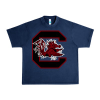 Navy the gamecocks athletics Urban Heavy Tee - linhVisuals