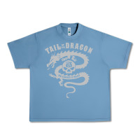 Pebble Blue tail of the dragon Urban Heavy Tee - linhVisuals