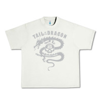 Pistachio tail of the dragon Urban Heavy Tee - linhVisuals