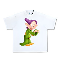 White dopey Urban Heavy Tee - linhVisuals