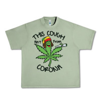 Oil Green Funny Weed Leaf Urban Heavy Tee - linhVisuals