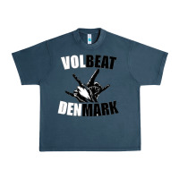 Midnight Navy volbeat denmark Urban Heavy Tee - linhVisuals