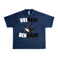 Navy volbeat denmark Urban Heavy Tee - linhVisuals