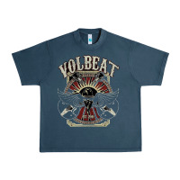 Midnight Navy volbeat est.2001 Urban Heavy Tee - linhVisuals