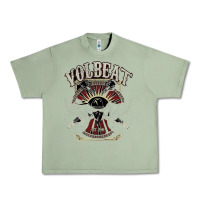 Oil Green volbeat est.2001 Urban Heavy Tee - linhVisuals
