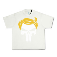 Pistachio trump skull Urban Heavy Tee - linhVisuals