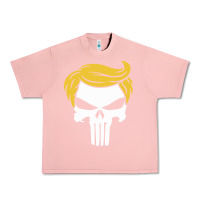 Salmon trump skull Urban Heavy Tee - linhVisuals