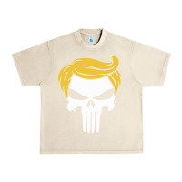 Sandshell trump skull Urban Heavy Tee - linhVisuals