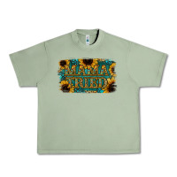 Oil Green Sunflower Serappe Turquoise Gemstone Mama Tried Urban Heavy Tee - Jasminsmagicworld