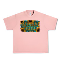 Salmon Sunflower Serappe Turquoise Gemstone Mama Tried Urban Heavy Tee - Jasminsmagicworld