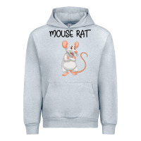 Heather Grey Mouse Rat Urban Hoodie - Bettercallsaul