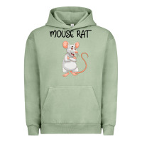Pigment Oil Green Mouse Rat Urban Hoodie - Bettercallsaul