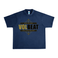 Navy volbeat wake up baby Urban Heavy Tee - linhVisuals