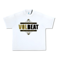 White volbeat wake up baby Urban Heavy Tee - linhVisuals