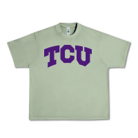 Oil Green Texas Christian University Urban Heavy Tee - linhVisuals