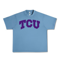 Pebble Blue Texas Christian University Urban Heavy Tee - linhVisuals