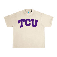 Sandshell Texas Christian University Urban Heavy Tee - linhVisuals