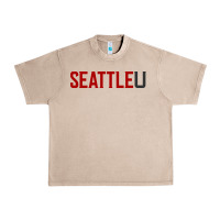 French Oak Seattle University Urban Heavy Tee - linhVisuals