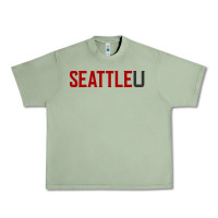 Oil Green Seattle University Urban Heavy Tee - linhVisuals
