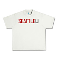 Pistachio Seattle University Urban Heavy Tee - linhVisuals