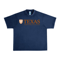 Navy The University of Texas Austin Urban Heavy Tee - linhVisuals
