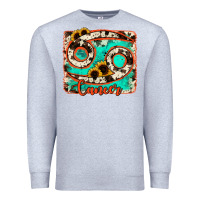 Cancer Turquoise Cowhide Premium Sweatshirt | Teevron