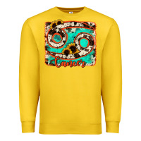 Lemon cancer turquoise cowhide Premium Sweatshirt - RanaPortraitStore