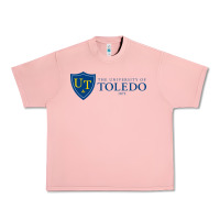Salmon The University of Toledo Urban Heavy Tee - linhVisuals