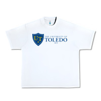 White The University of Toledo Urban Heavy Tee - linhVisuals