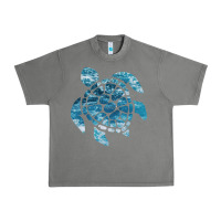 Tornado ocean sea turtle Urban Heavy Tee - linhVisuals