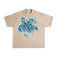 French Oak ocean sea turtle Urban Heavy Tee - linhVisuals