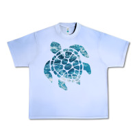 Grape Ice ocean sea turtle Urban Heavy Tee - linhVisuals