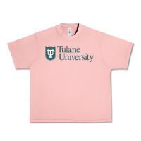 Salmon Tulane University Urban Heavy Tee - linhVisuals